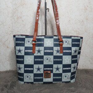 Dooney & Bourke NFL Dallas Cowboys Zip Tote (Navy)